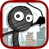 Rope And Swing Parkour Stick-man - Super Fun Run And Jump Kid Game FREE