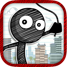 Rope And Swing Parkour Stick-man - Super Fun Run And Jump Kid Game FREE