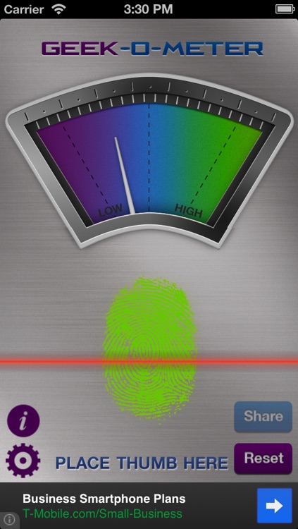 Geek-o-meter