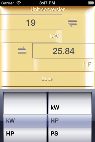 KiloWatt quickly easy Calculator screenshot 3