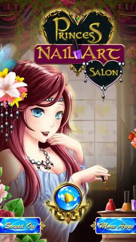ネイルアートネイルマニキュアゲーム - プリンセスネイルアートサロン：女の子のためのマニキュアゲーム！注意して、あなたの指の爪の