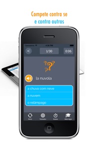 Learn Italian and Portuguese: Memorize Words - Free screenshot #5 for iPhone