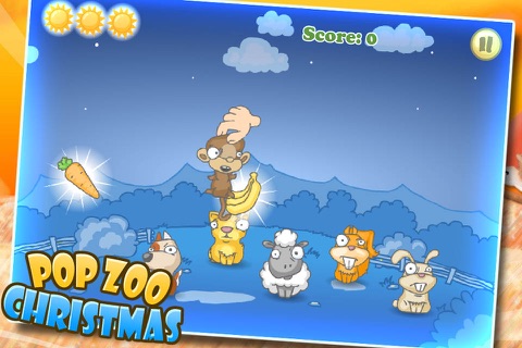 Christmas Pop Zoo screenshot 2