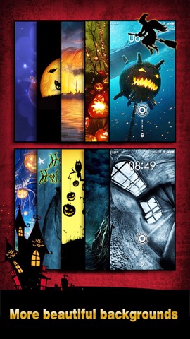 Halloween Wallpapers & Backgrounds HD - Home Screen Maker with Pumpkin, Scary, Ghost Imagesのおすすめ画像3