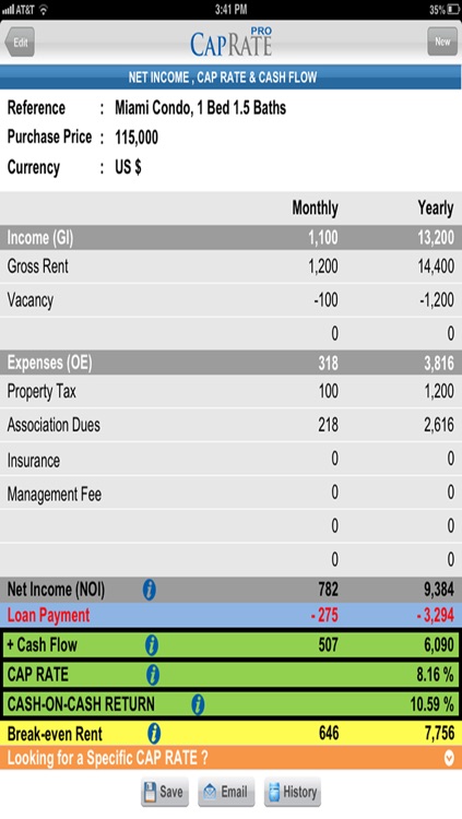 CAP RATE PRO