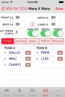 Game screenshot Tlani Golf ScoreCard hack