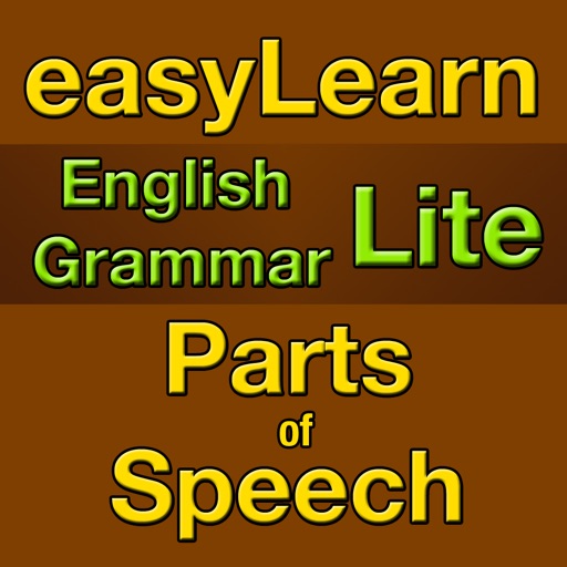 easyLearn English Grammar - Parts of Speech Lite