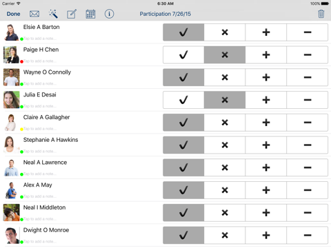 Screenshot #4 for GradeBook Pro - Grade, Attendance, and Behavior Tracking