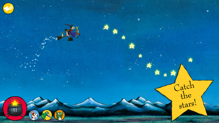 Room on the Broom Flying