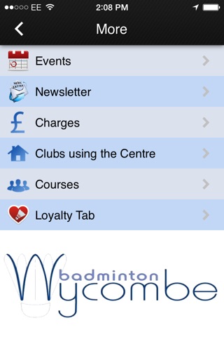 Badminton Wycombe screenshot 3