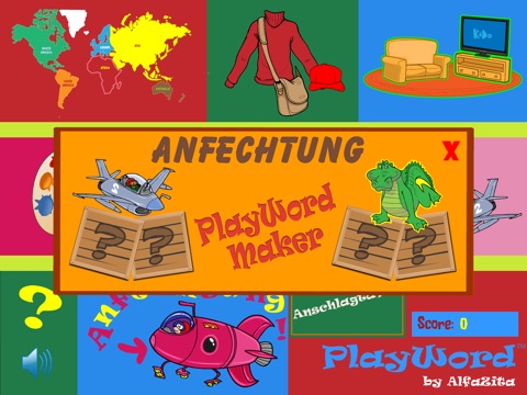 Learn basic german words with PlayWord for kids! screenshot 2