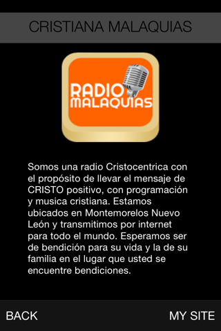 RADIO CRISTIANA MALAQUIAS screenshot 2