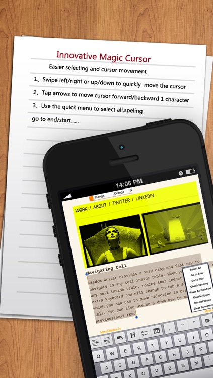 Word To Go Plus - Document Writer for Microsoft Office Word screenshot-4