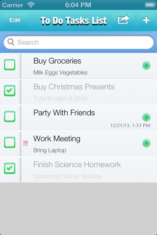 To Do Tasks List screenshot 2