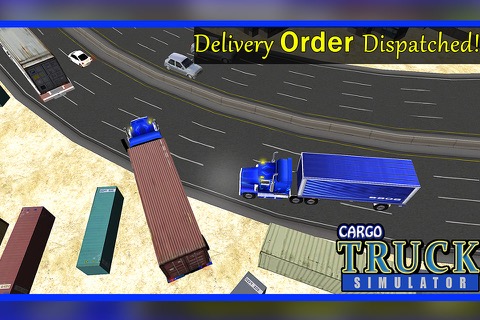 3D貨物トラックシミュレータ - トラック運転手運送＆ドライバ駐車シミュレーションゲームのおすすめ画像3