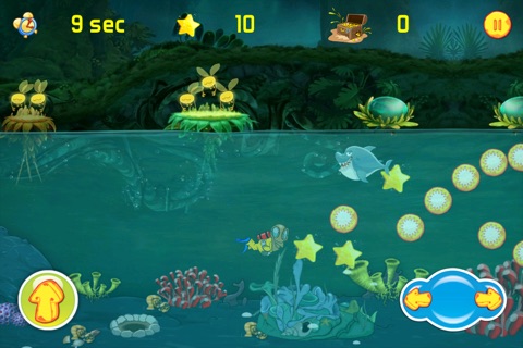 Sink or Swim - Underwater Treasure Quest with Sharks & Dangerous Fish Water Dive Free Game screenshot 2