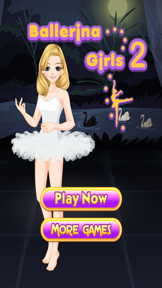 Ballerina Girls 2 - Makeup game for girls who like to dress up beautiful ballerina girls screenshot