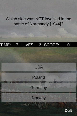 Historical Battles Quiz screenshot 3