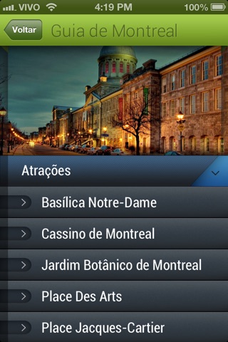 Guia de Montreal screenshot 2