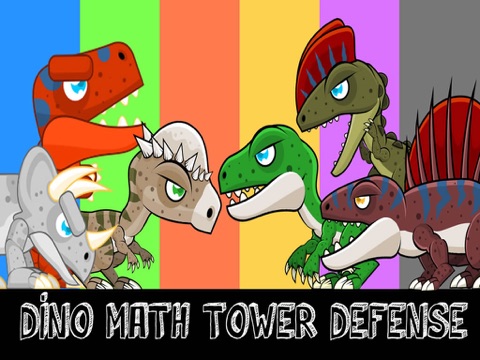 Screenshot #4 pour Dinosaur Math Tower Defense
