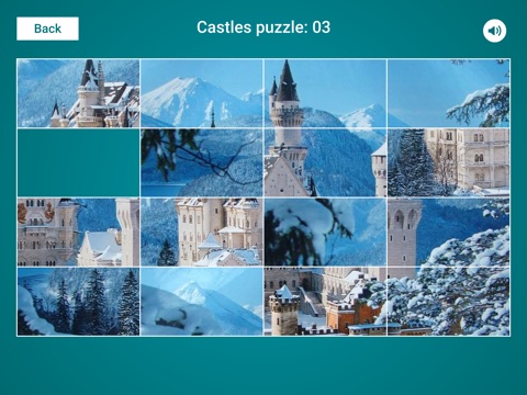 Castles Sliding Jigsaw screenshot 2