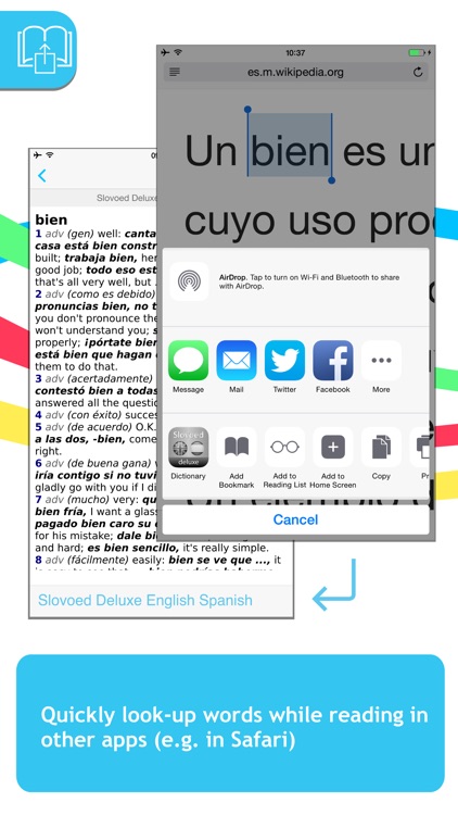 English <-> Spanish Slovoed Deluxe talking dictionary