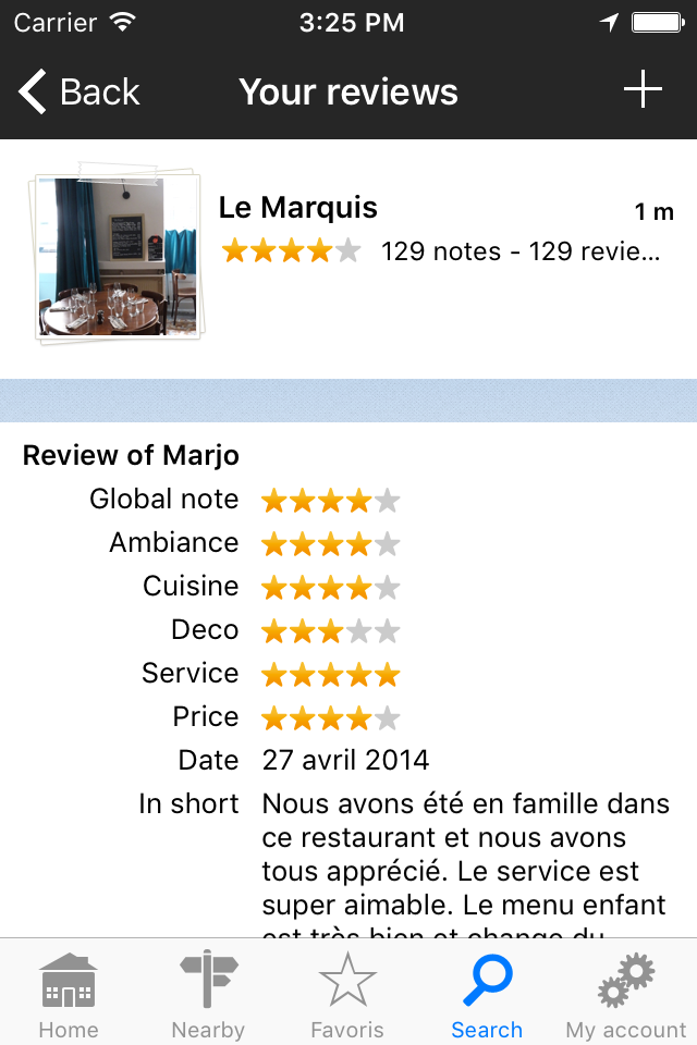 French restaurants the restaurant guide by LInternaute