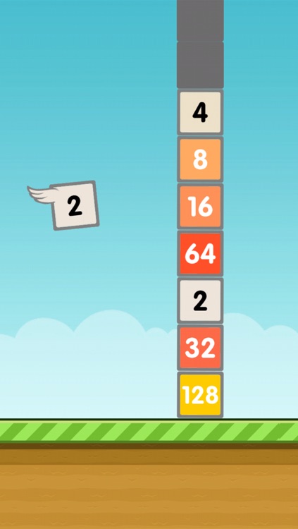 Flappy 2048 - Flap your wings and Jump through the Tiles to reach 2048 Tile!