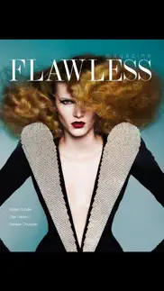 flawless magazine: international fashion magazine promoting creative artists in the industry iphone screenshot 1