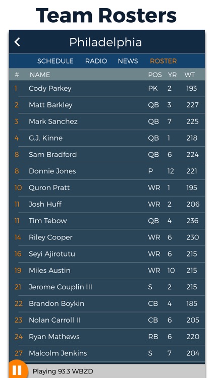Pro Football Radio & Live Scores screenshot-4