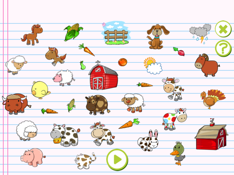 Clique para Instalar o App: "ABC First Words of the Farm: English Word Learning Quiz for Children"