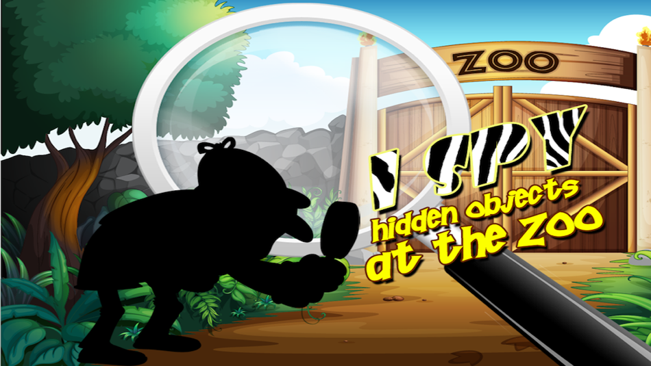 I Spy Hidden Objects at the Zoo : A Spot the Object Picture Puzzle - 2.5 - (iOS)