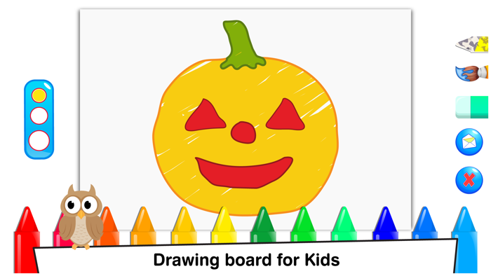 Halloween Colorbook Free by Tabbydo  Paint, Draw and Celebrate