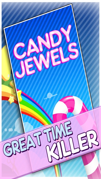 Candy Jewels Mania Puzzle Game - Fun Sugar Rush Match3 For Kids HD FREE