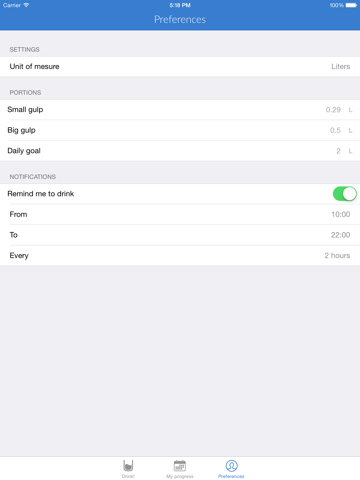 Screenshot #6 pour Water Tracker Daily- Water Reminder and Hydrate Your Body