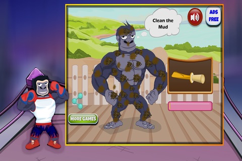 Pet Caring Boxing Gorilla screenshot 2