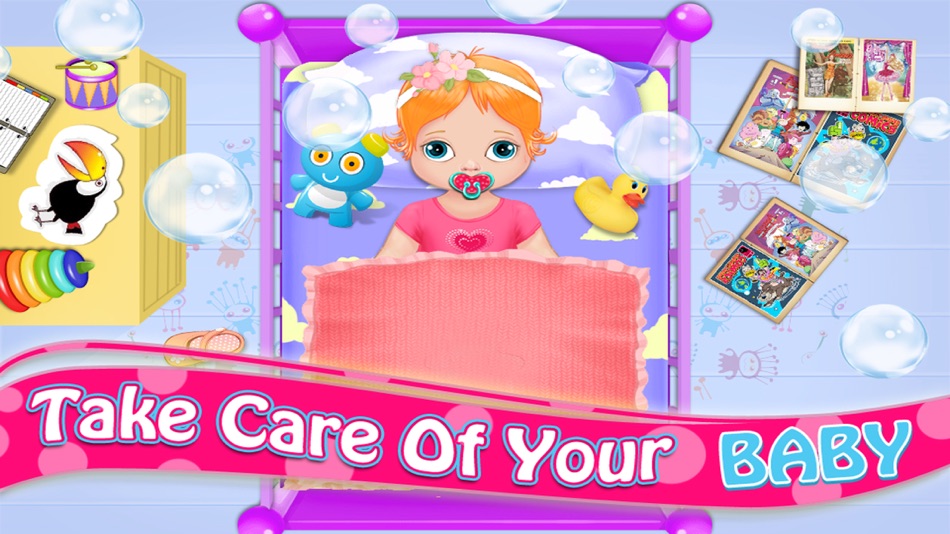 Mom and Baby Care - Cute Newborn Baby Sleeping and Home Adventure - 1.0.2 - (iOS)