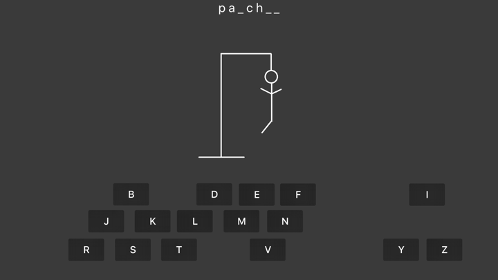Screenshot #1 pour Old School Hangman