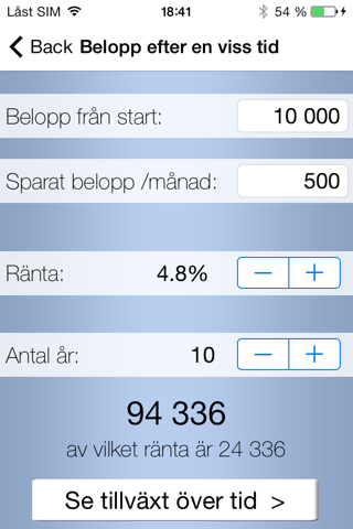 Compound Interest. screenshot 2