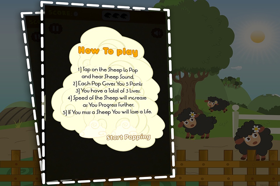 Baba Baba Black Sheep Game - Super Kid Challenge screenshot 3