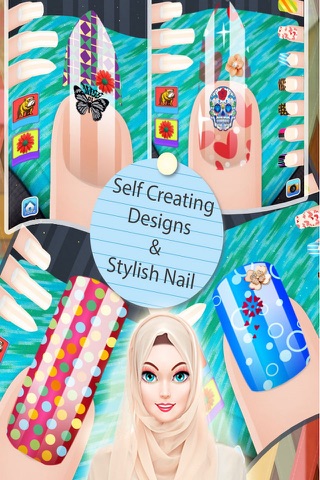 Hijab Nail Decoration: Free Nail Salon screenshot 4