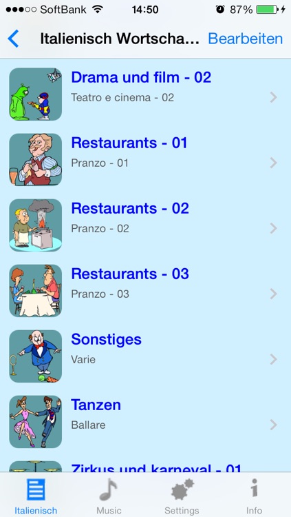 Italienisch - Talking German to Italian Phrasebook + Translator screenshot-3