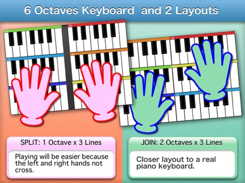 6 Octaves Piano screenshot 3