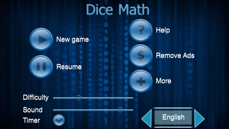 Dice Math - train your brain!