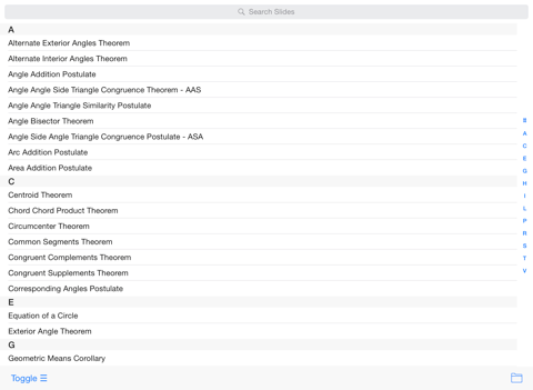 Geometry Stash iPad screenshot 4 - Education app