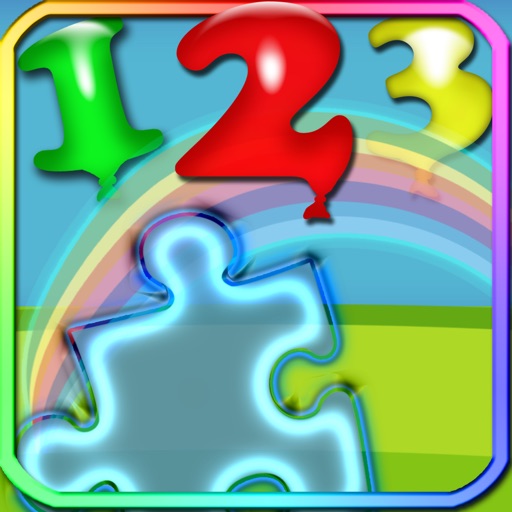 123 Puzzles Preschool Learning Experience Game icon