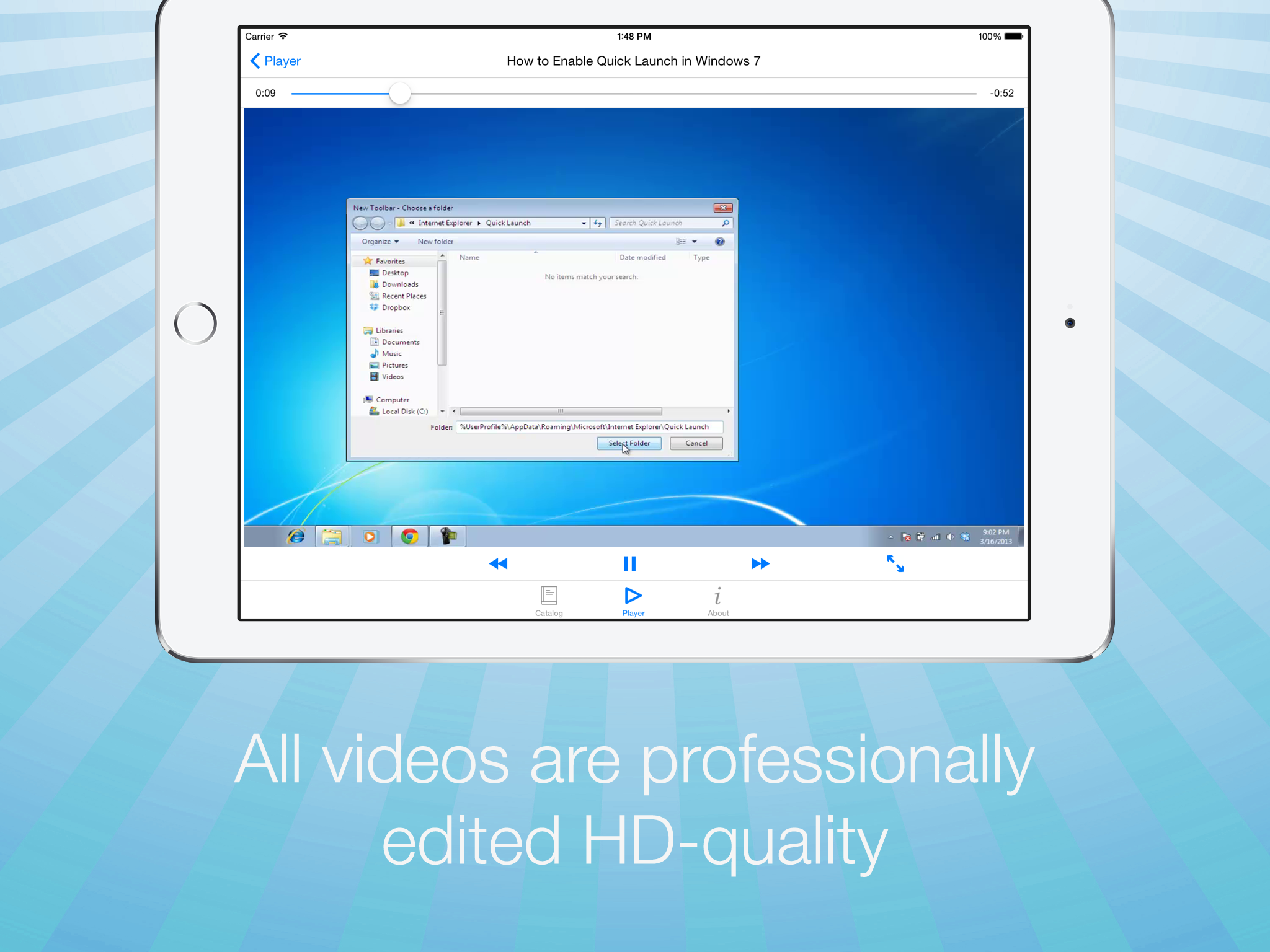 Video Tutorial for Windows 7 - Secrets, Tips & Tricks