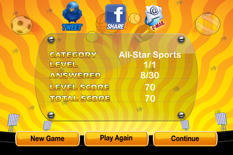 All-Star Sports Trivia! screenshot 4