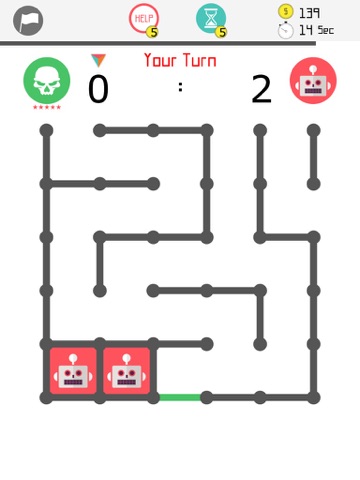 Screenshot #6 pour 4our Dots - Dots and Boxes