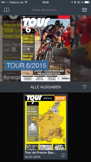 TOUR - Das Rennrad Magazin